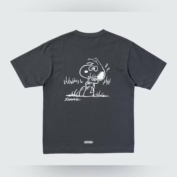 Uniqlo Peanuts UT Short Sleeve Snoopy and Woodstock Tee Size XL NWT - Picture 1 of 6